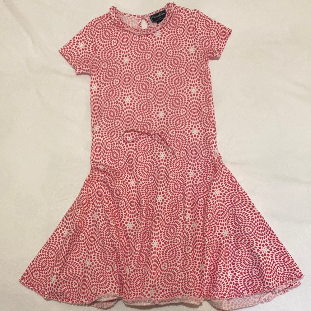 Oscar De la Renta girls fit and flare dress size 12 NEW